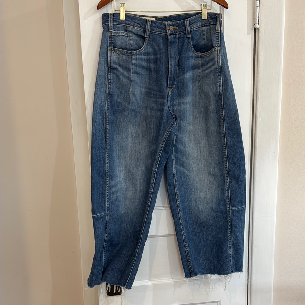 Pilcro Blue Boyfriend Jeans Relaxed Fit